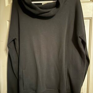 ZYIA Black Cowl Neck Top